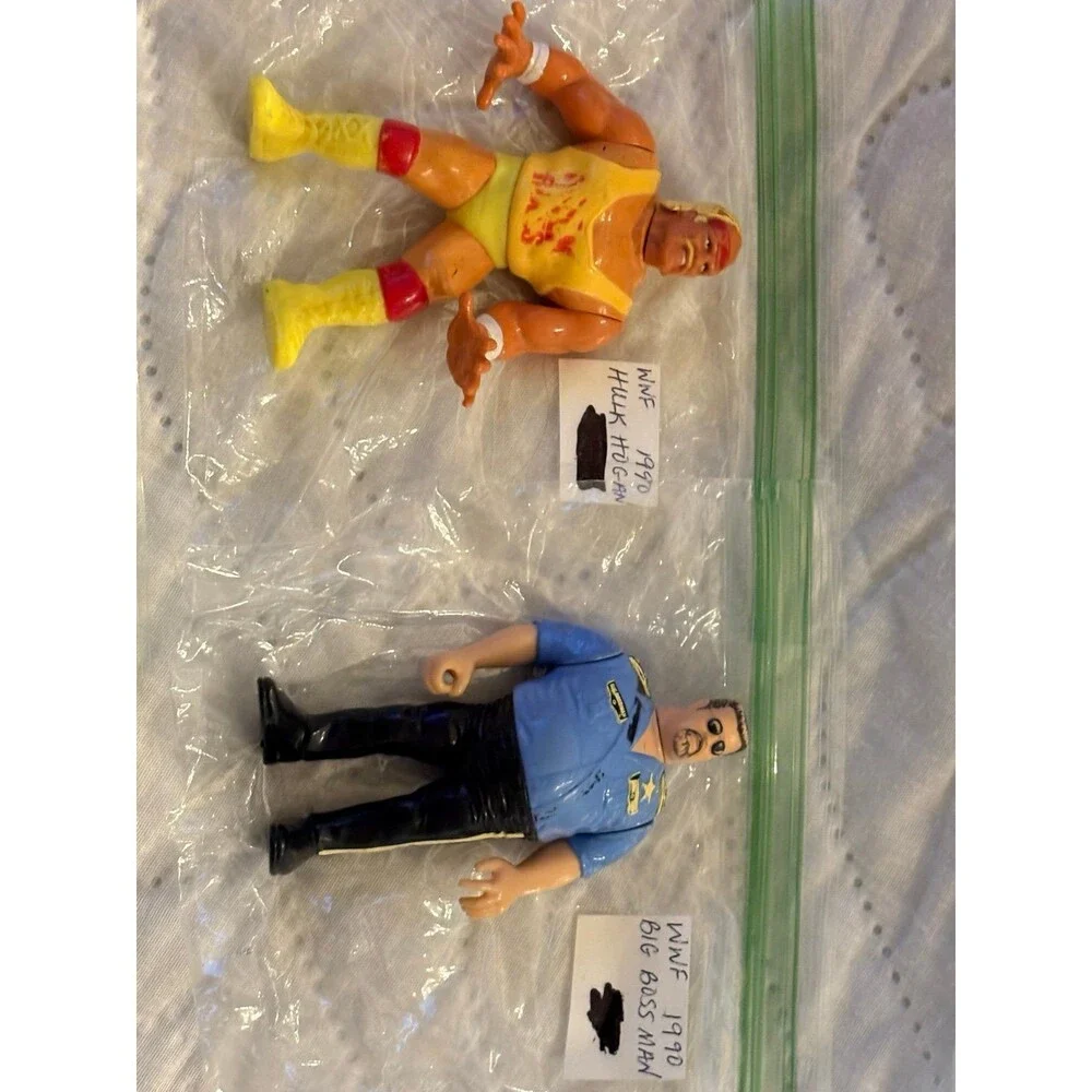 WWF Titan/Hasboro Lot Of 18 Wrestlers 1990’s or 1991’s Wrestlers. $230 o.b.o